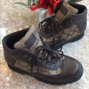 Coach hiking boots